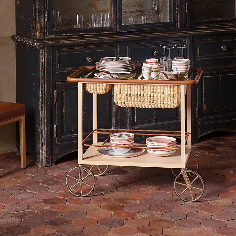 Equipages d'Hermès diligence serving trolley | Hermès Finland